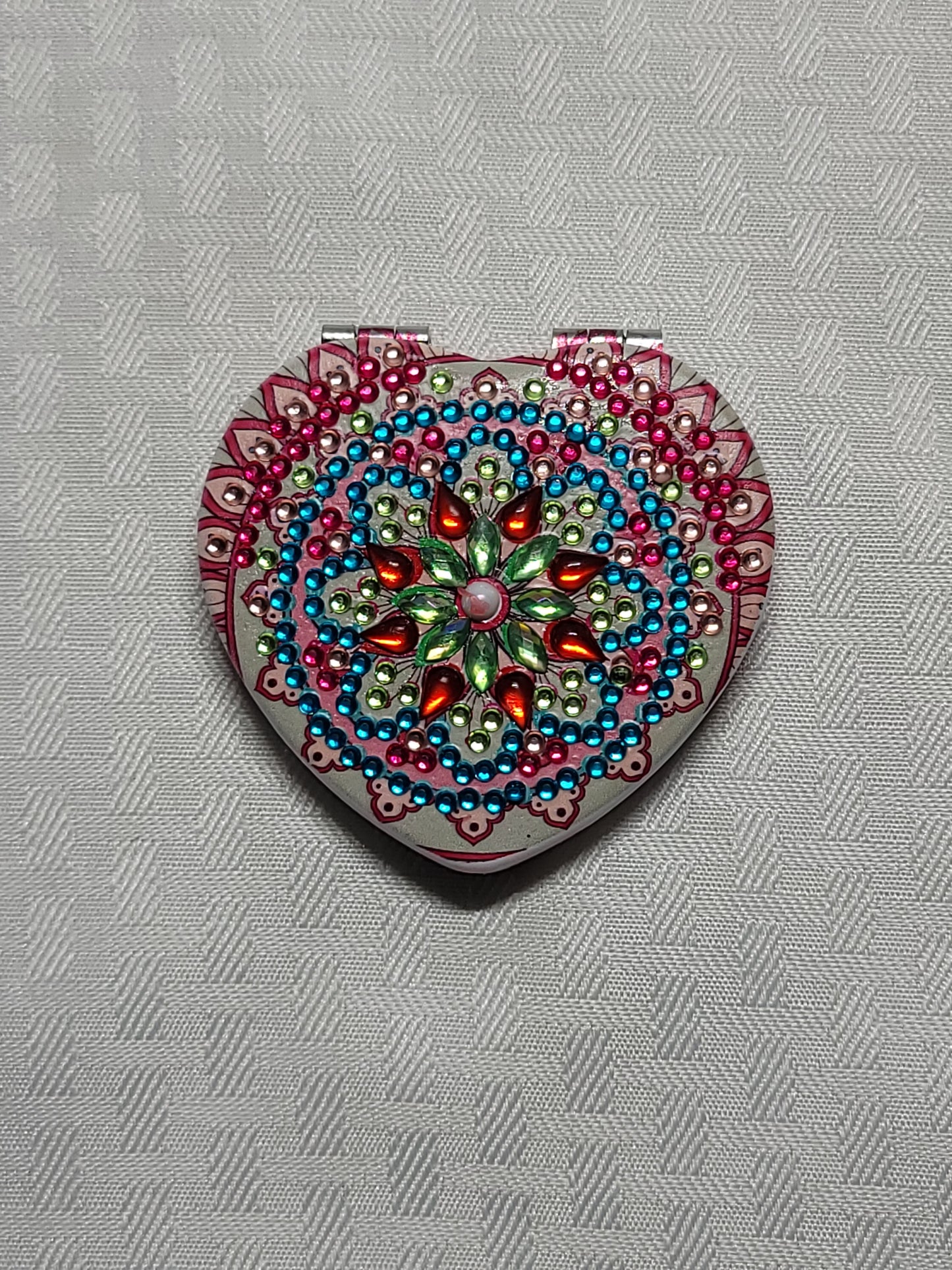 Diamond Art Compact Mirror