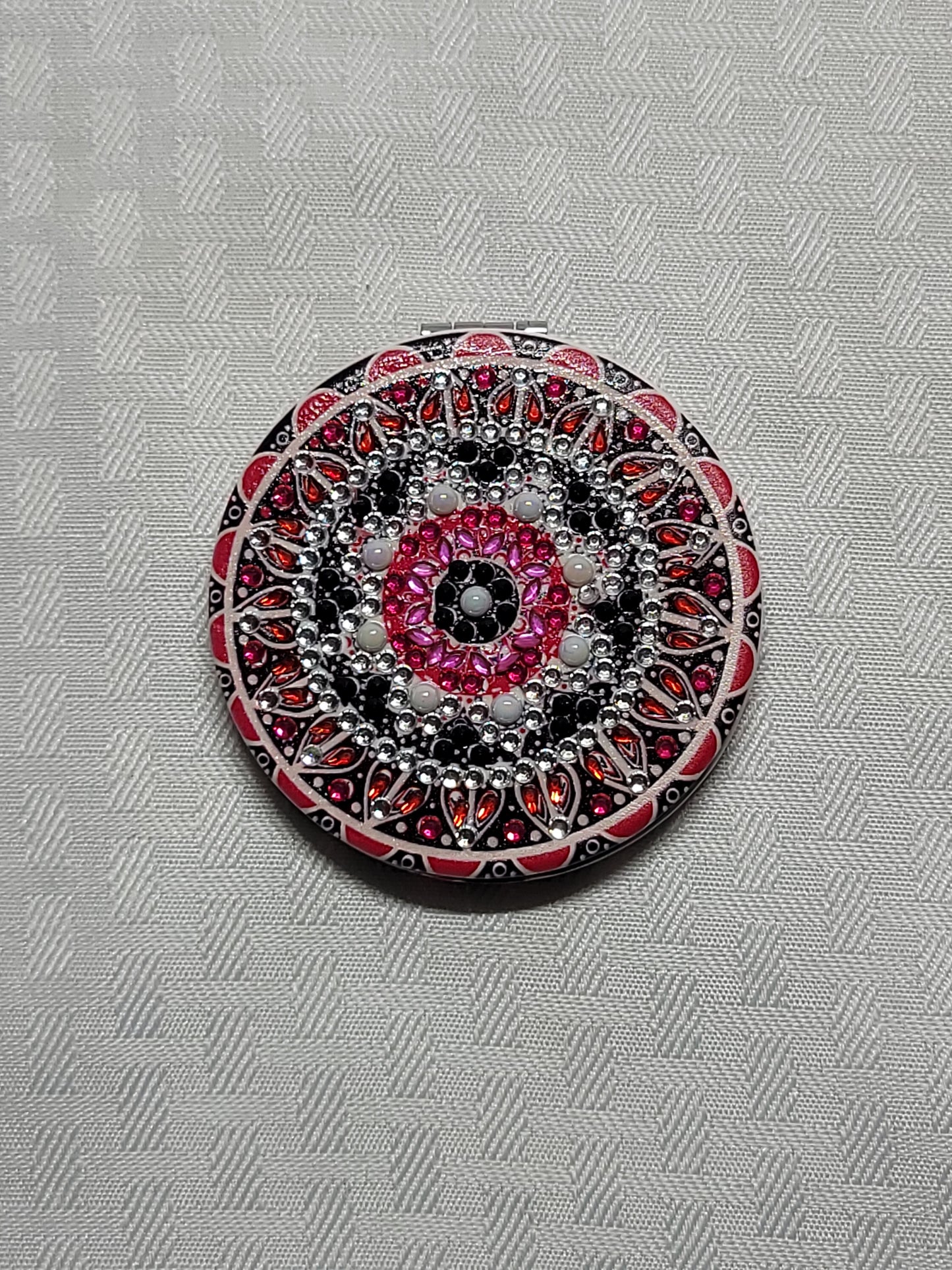 Diamond Art Compact Mirror