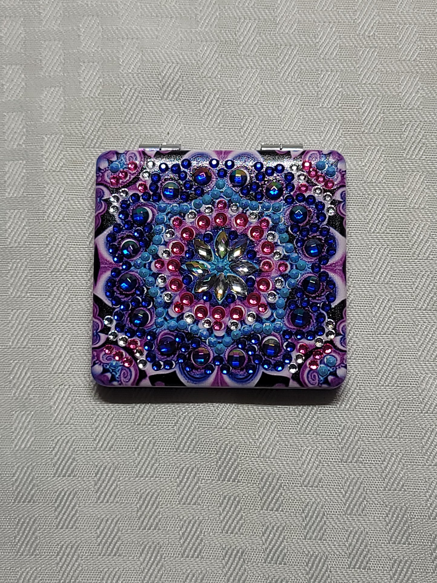 Diamond Art Compact Mirror