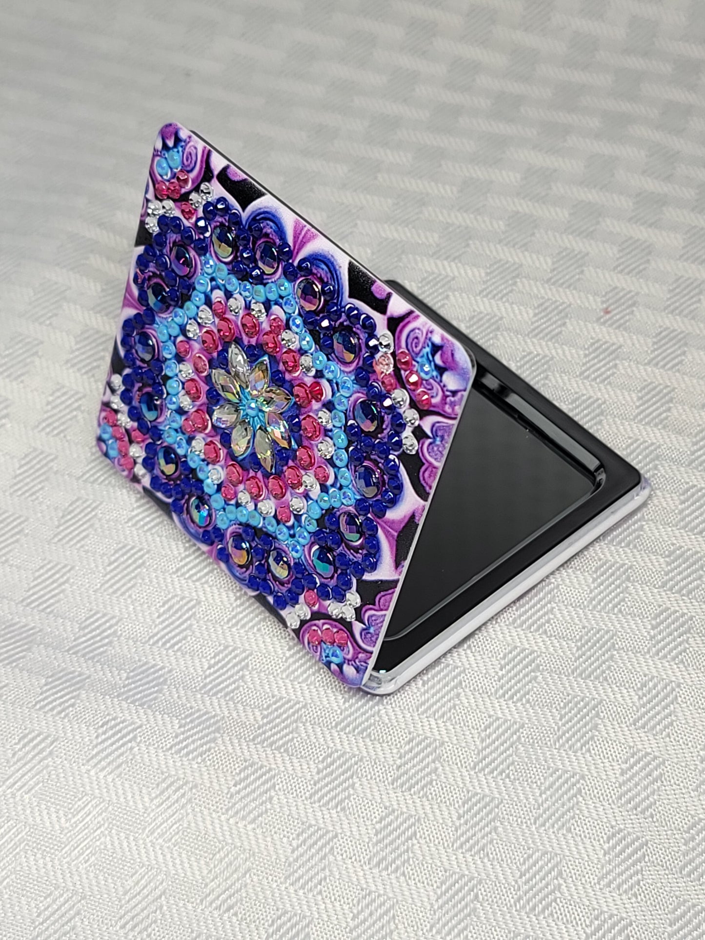 Diamond Art Compact Mirror