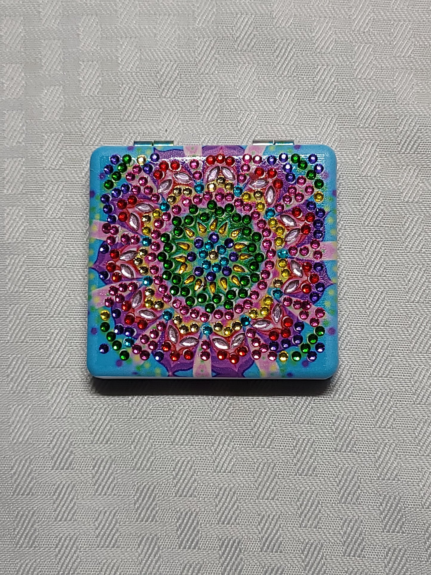 Diamond Art Compact Mirror