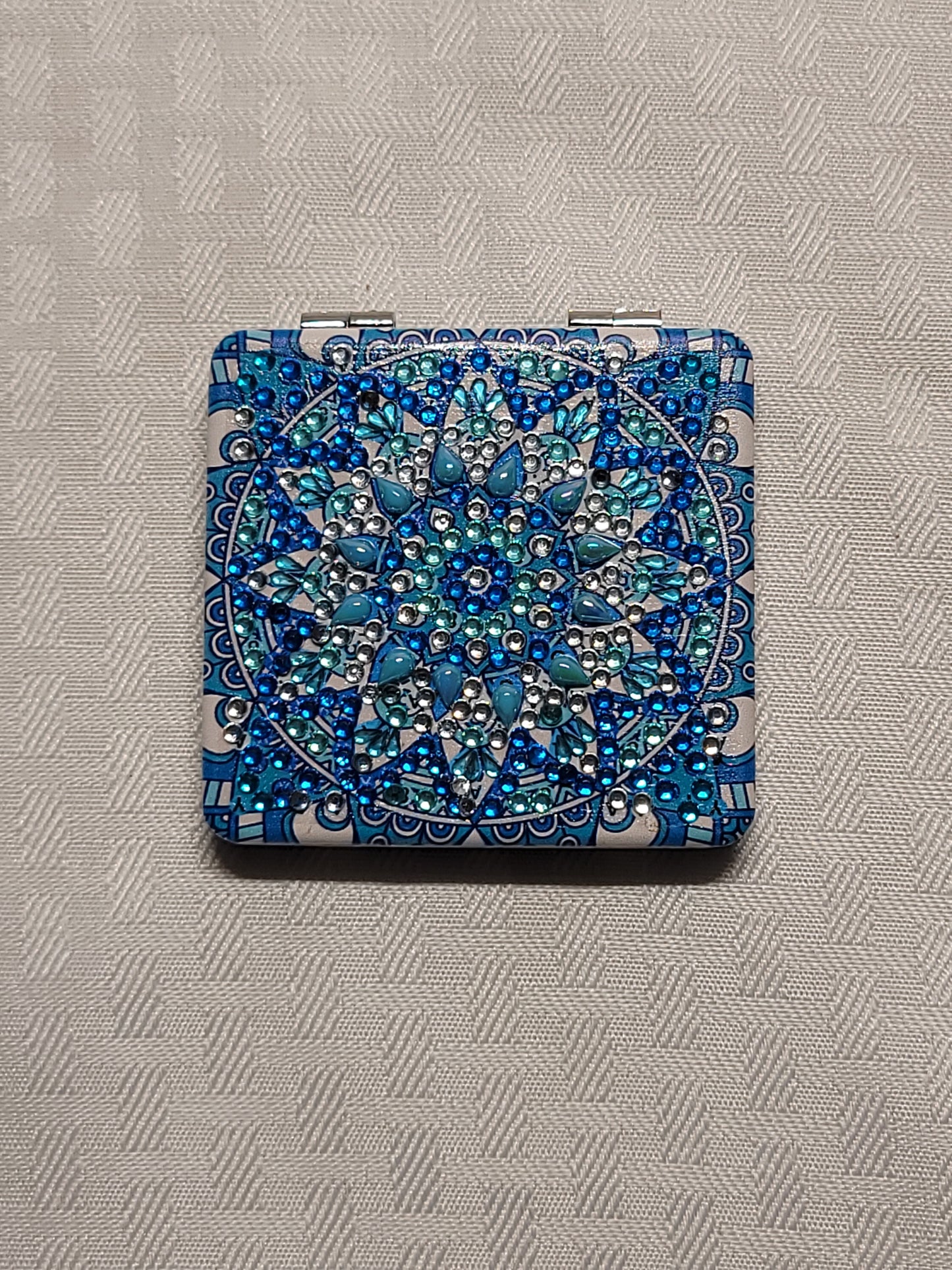 Diamond Art Compact Mirror