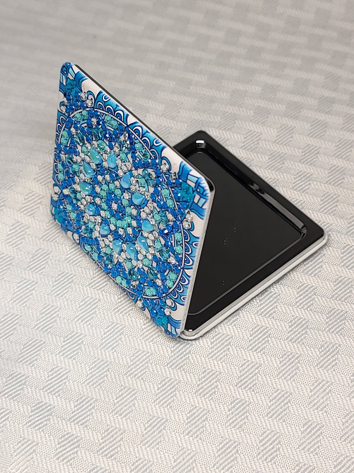 Diamond Art Compact Mirror