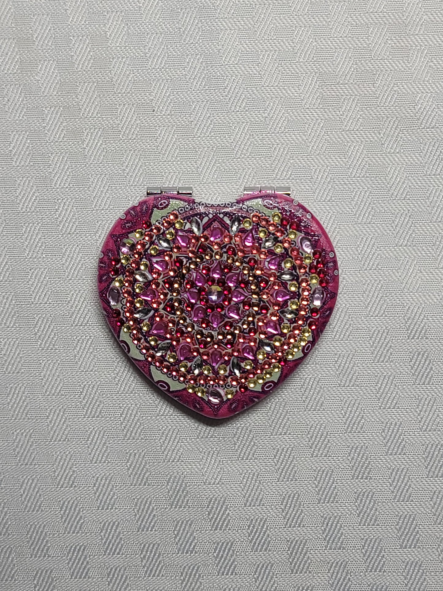 Diamond Art Compact Mirror