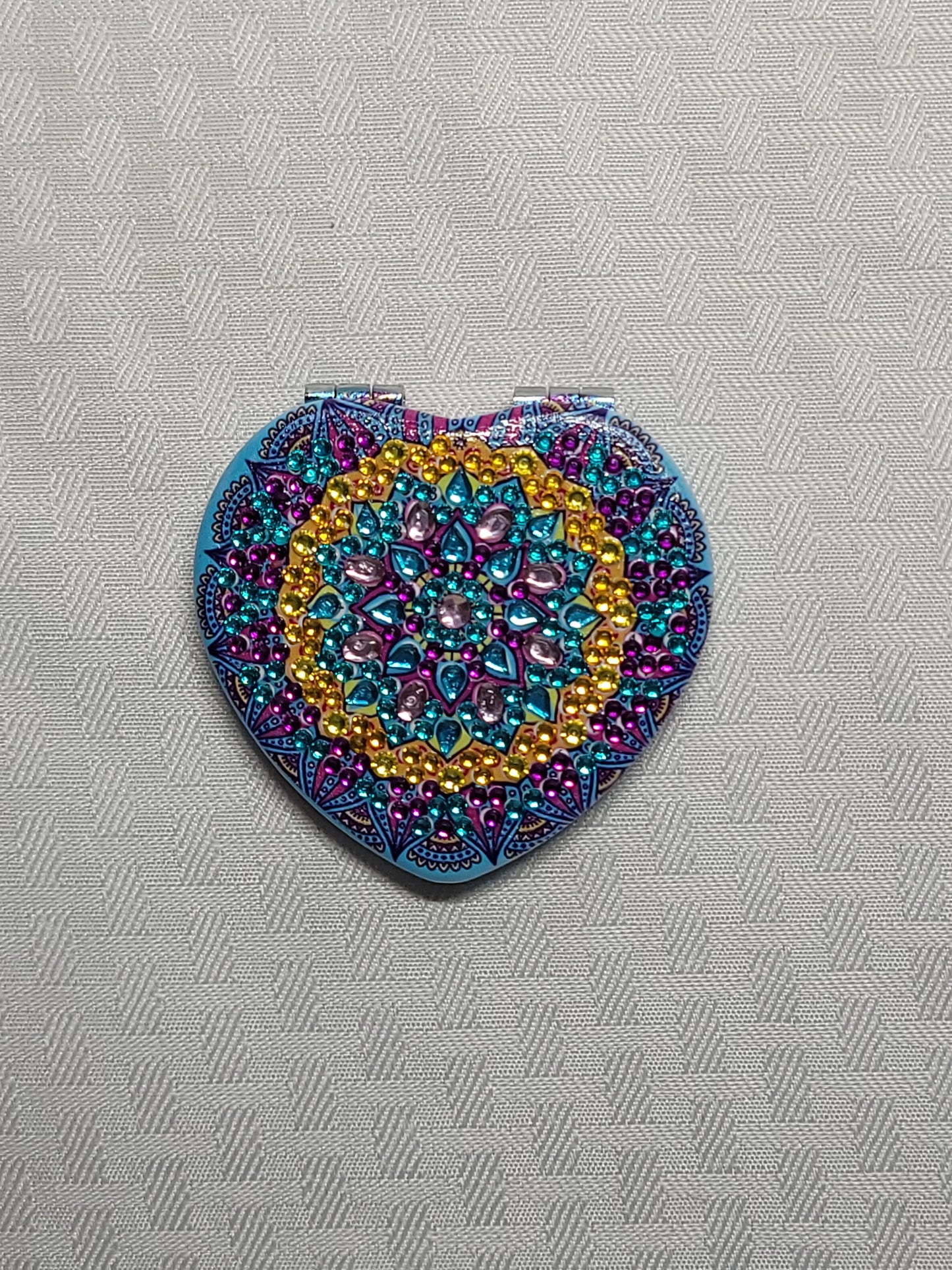 Diamond Art Compact Mirror