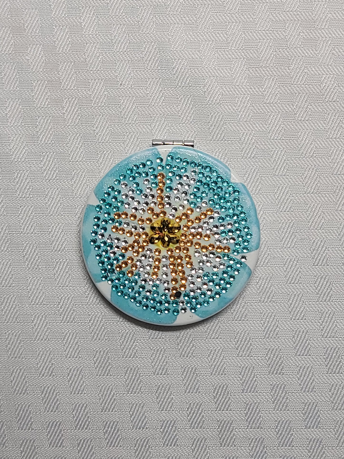 Diamond Art Compact Mirror