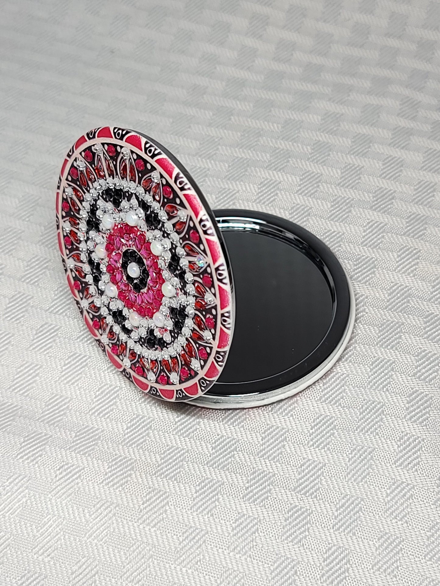 Diamond Art Compact Mirror