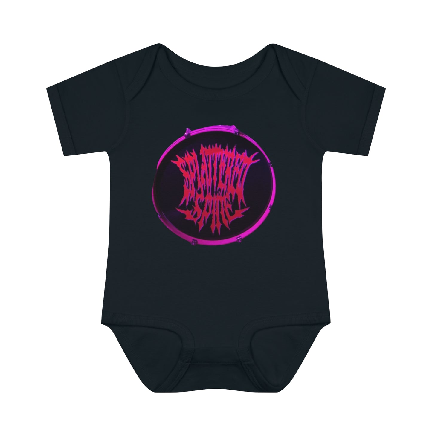 Infant Baby Rib Bodysuit - Splattered Spine