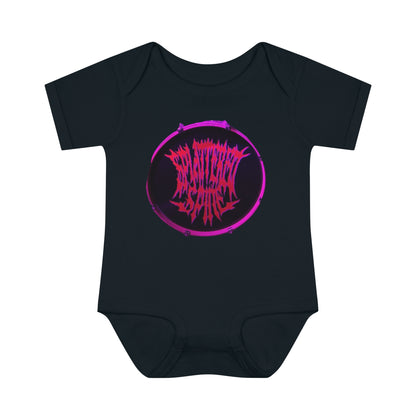 Infant Baby Rib Bodysuit - Splattered Spine