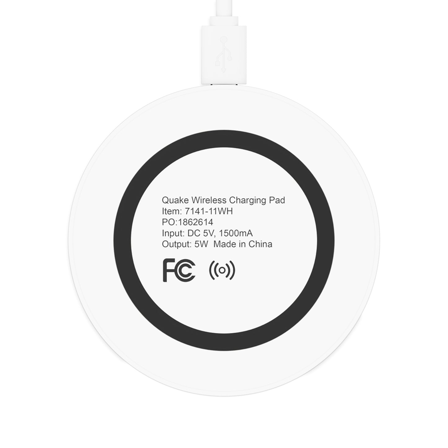 Custom Text Wireless Charging Pad - What would you put here?