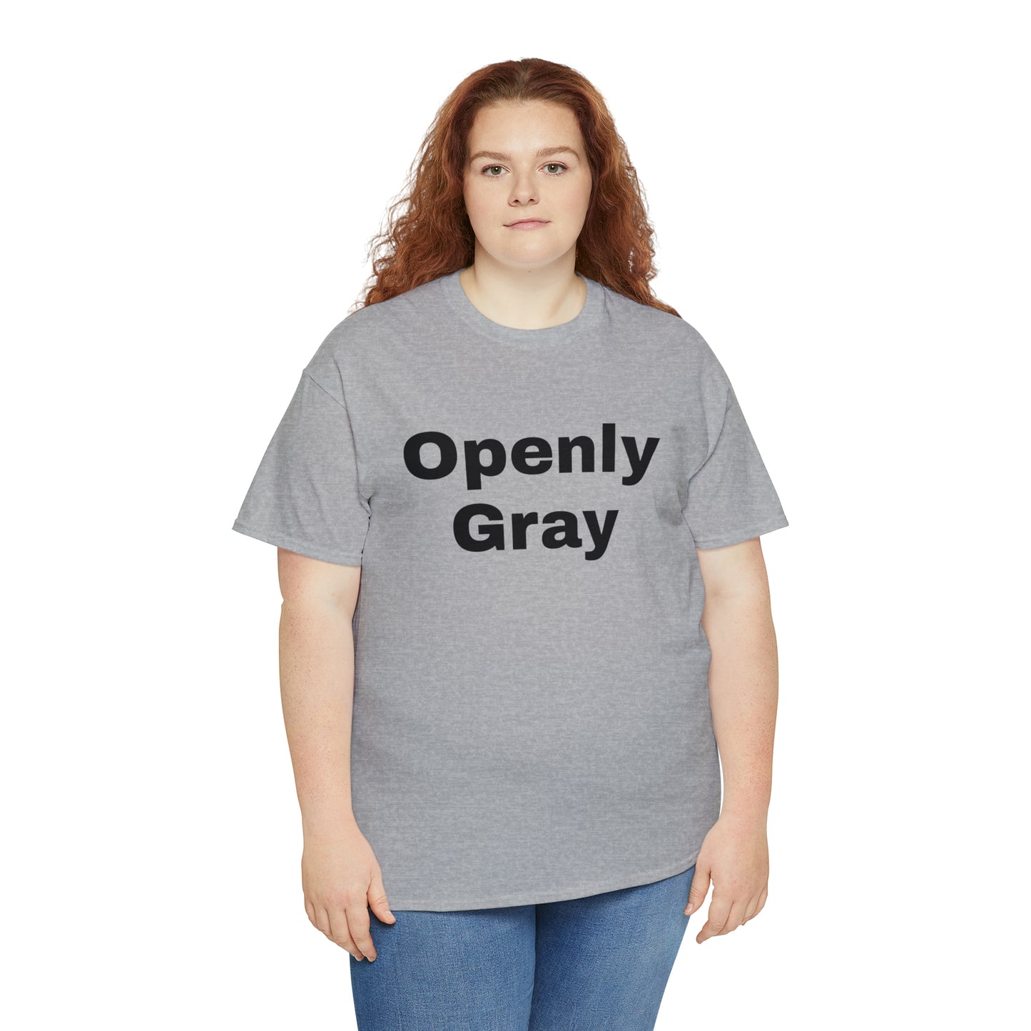 Openly Gray - Unisex Heavy Cotton Tee