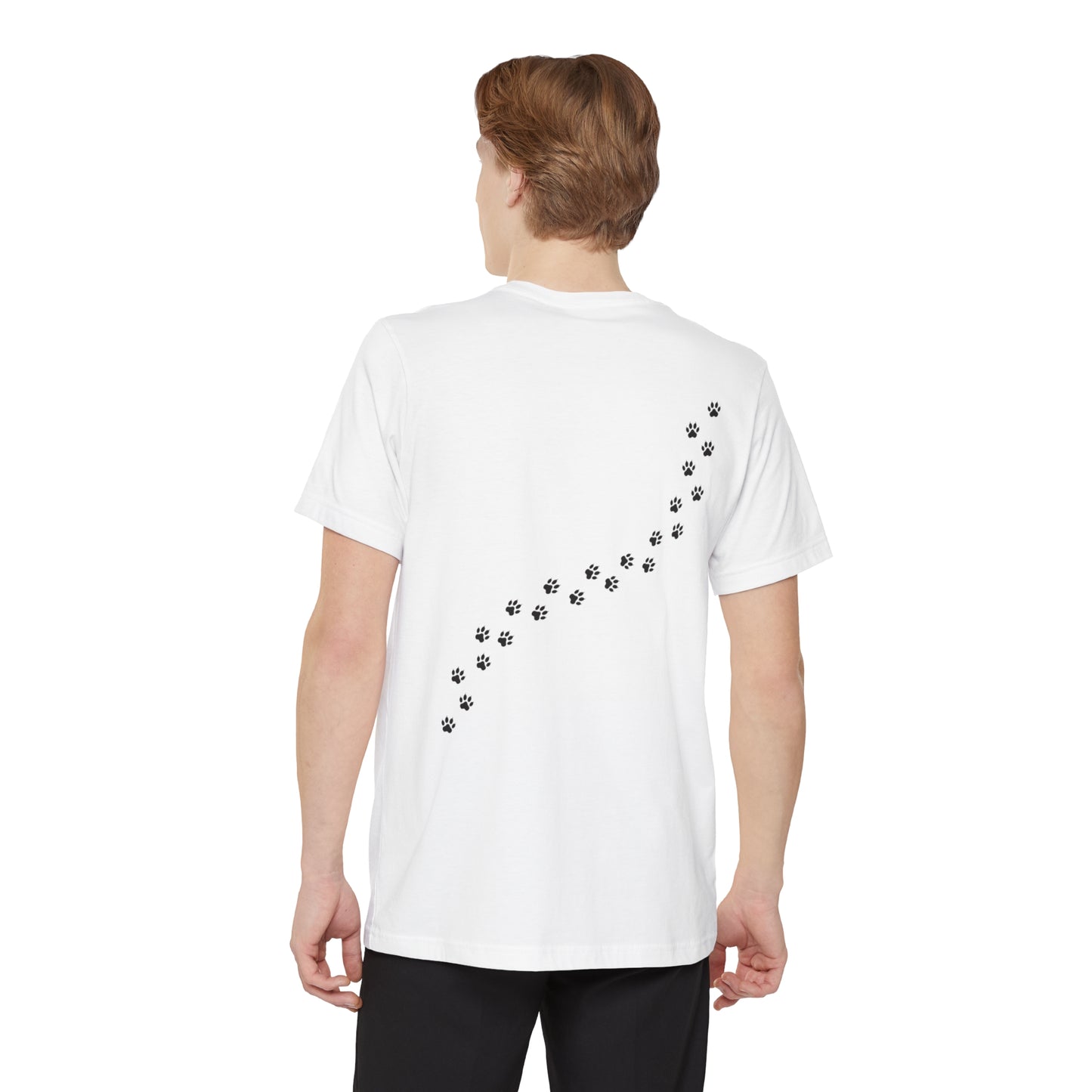 Paw Prints - Unisex Pocket Tee