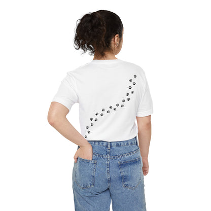 Paw Prints - Unisex Pocket Tee