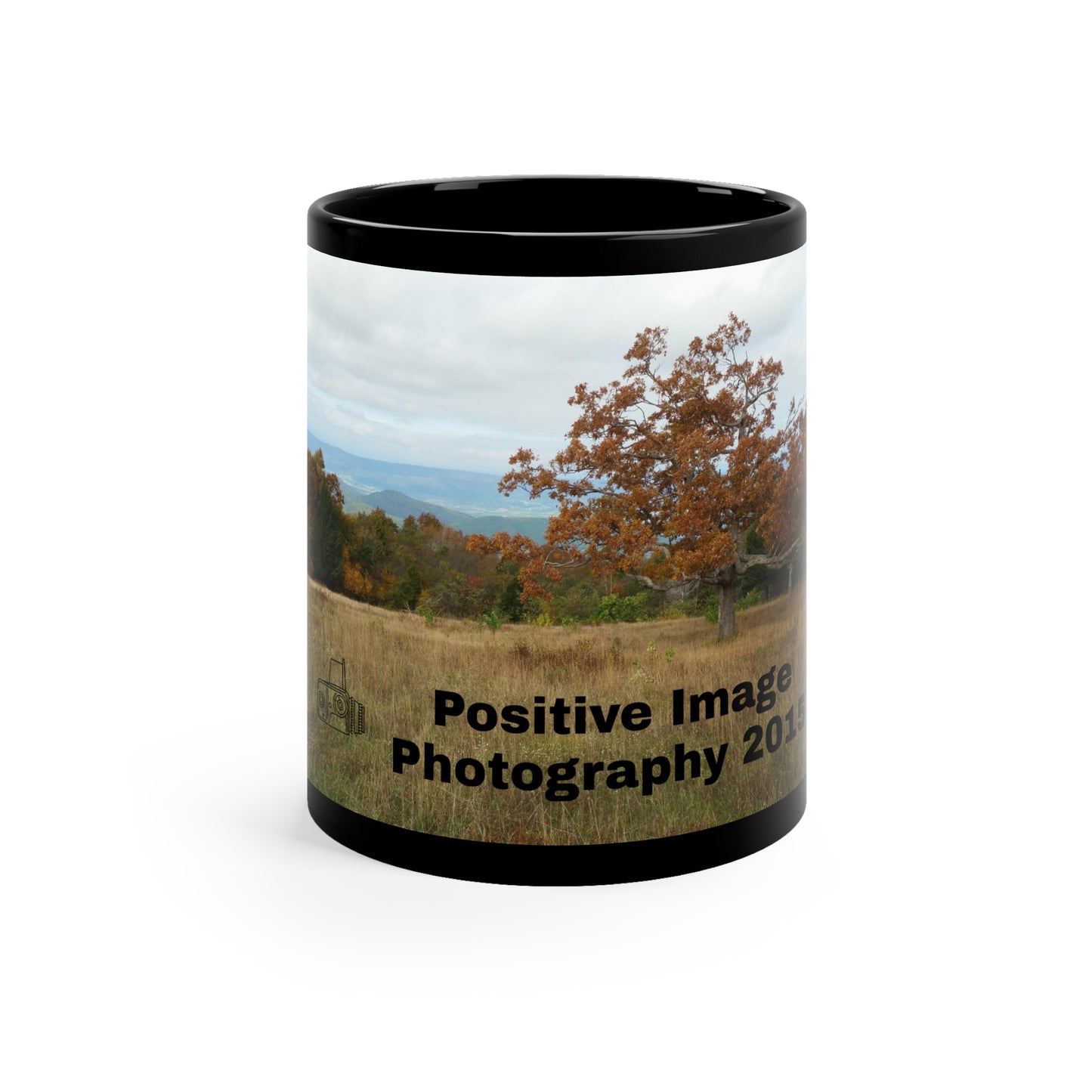 Positive Image 11oz Black Mug
