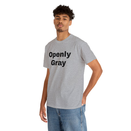 Openly Gray - Unisex Heavy Cotton Tee