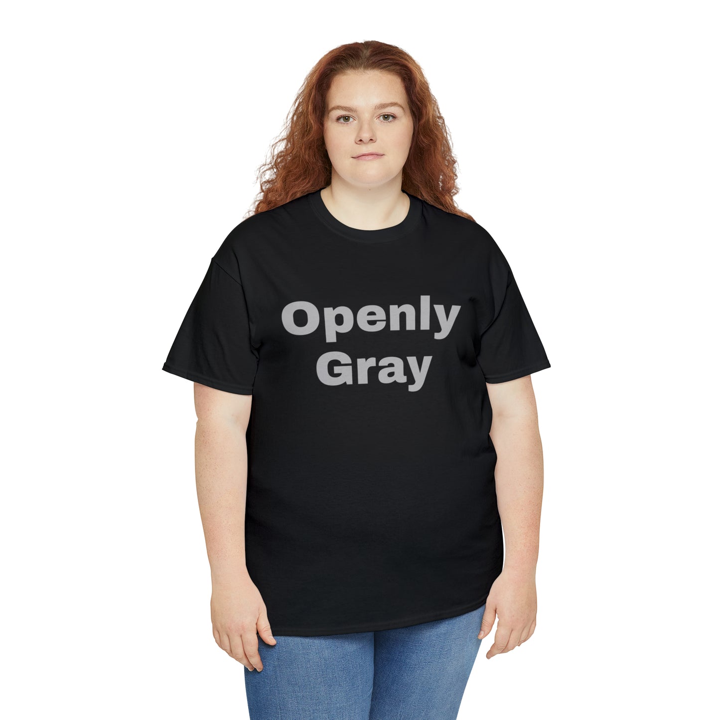 Openly Gray - Unisex Heavy Cotton Tee