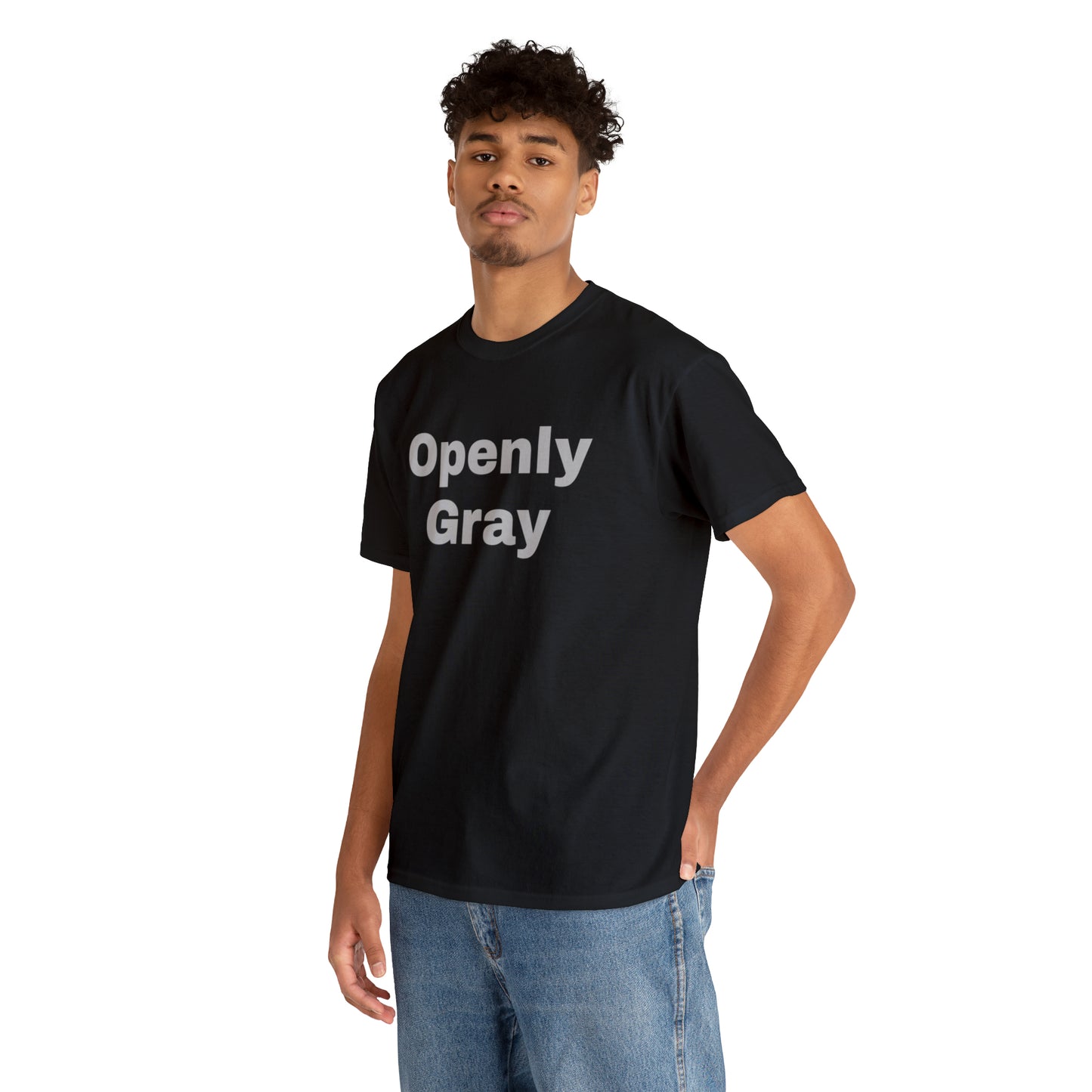 Openly Gray - Unisex Heavy Cotton Tee