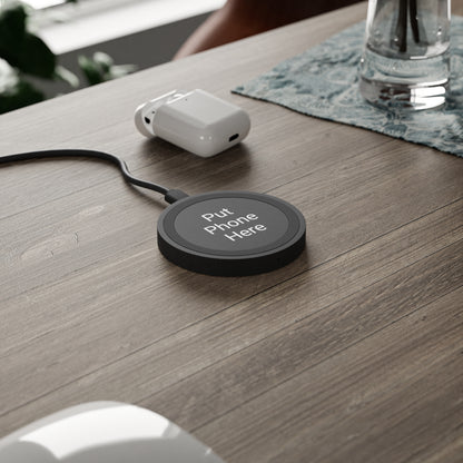 Custom Text Wireless Charging Pad - What would you put here?