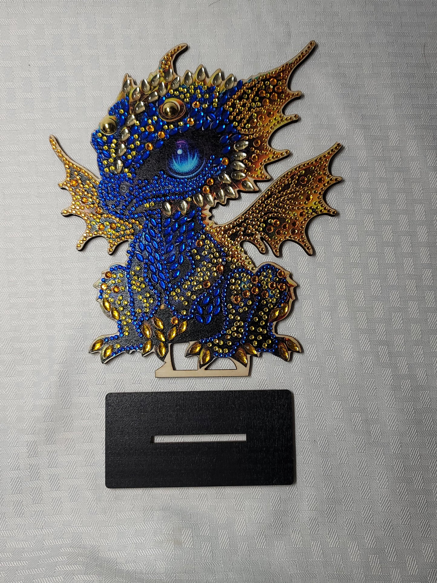 Diamond Art Blue Baby Dragon