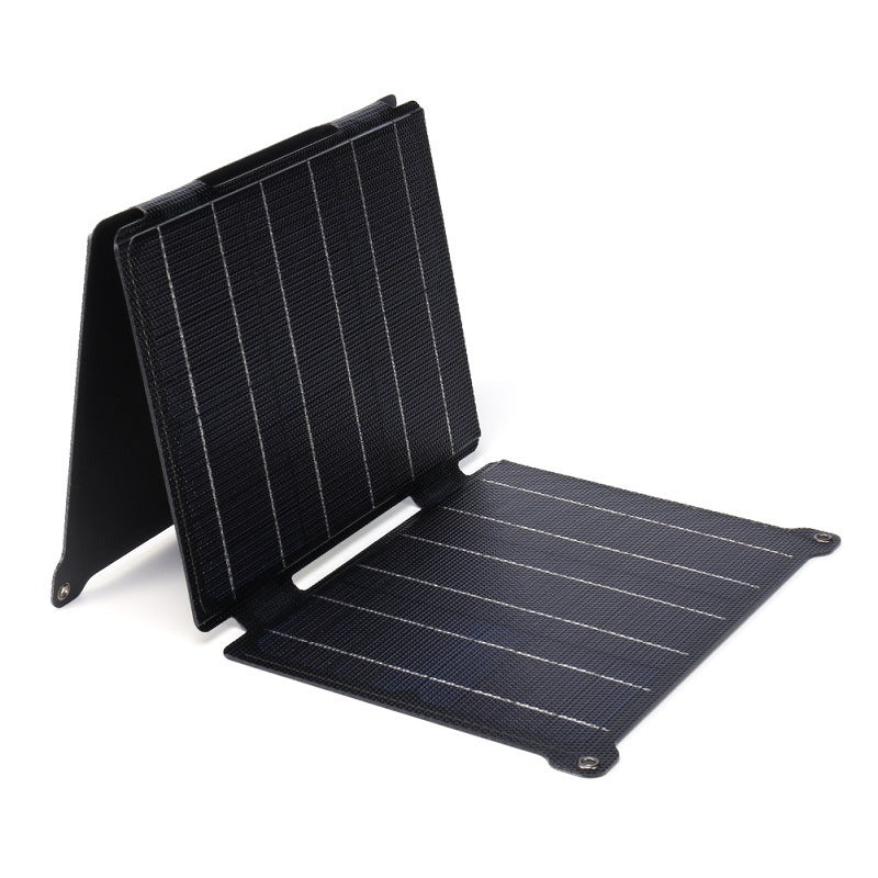 21W ETFE Solar Panel Kit Foldable 5V/12V Dual USB Output Portable